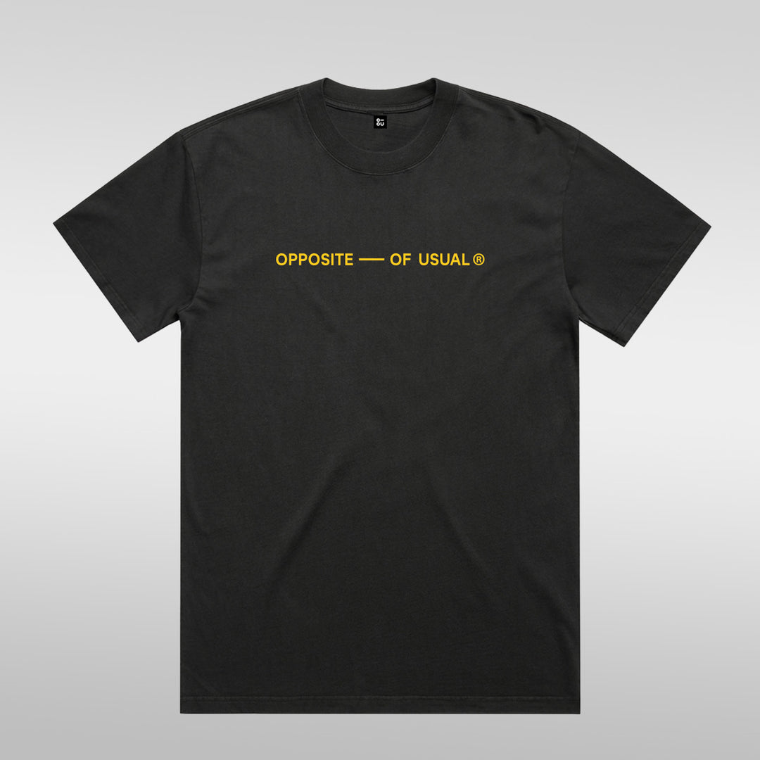 O-OU | Opposite of Usual Black-Gold